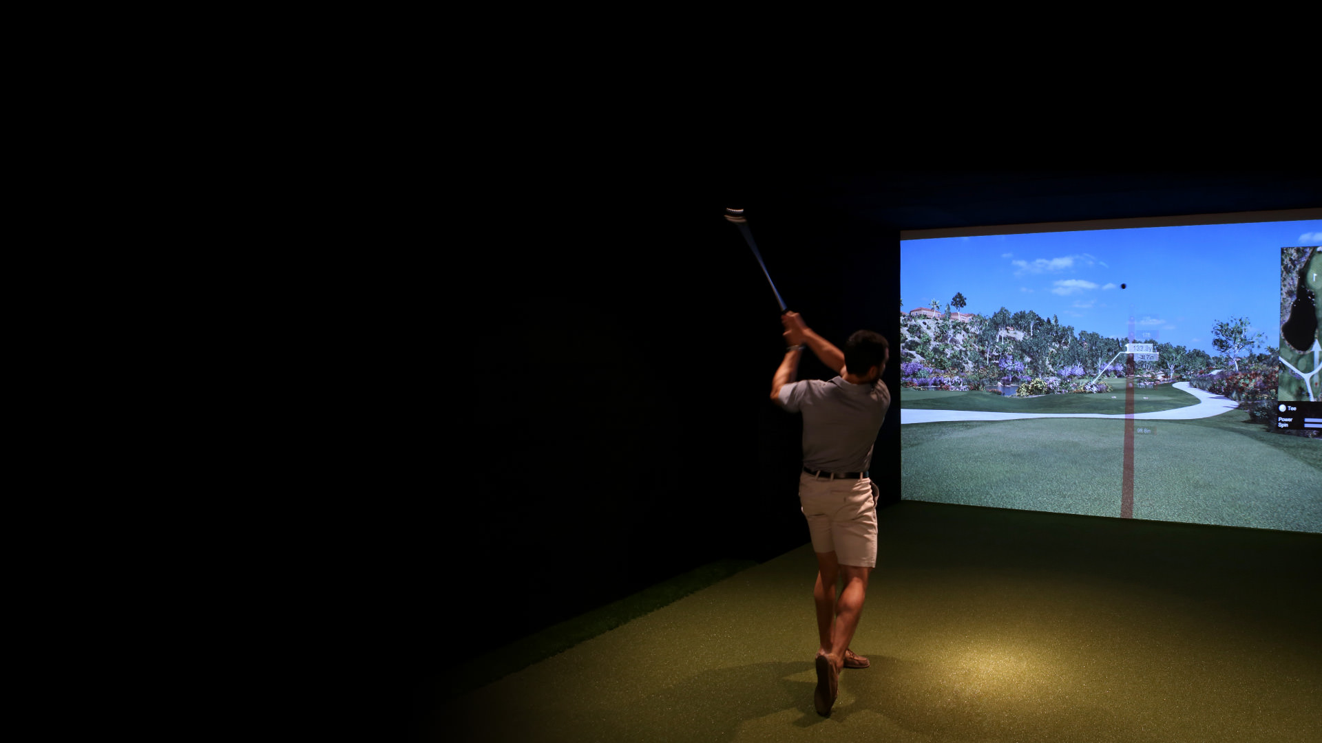 simulateur golf