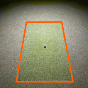 Tapis de Frappe Trutrack 12'' x 28'' - GolfIn
