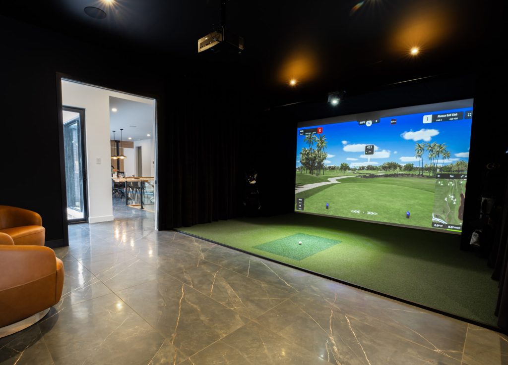 Surround Golfin simulator